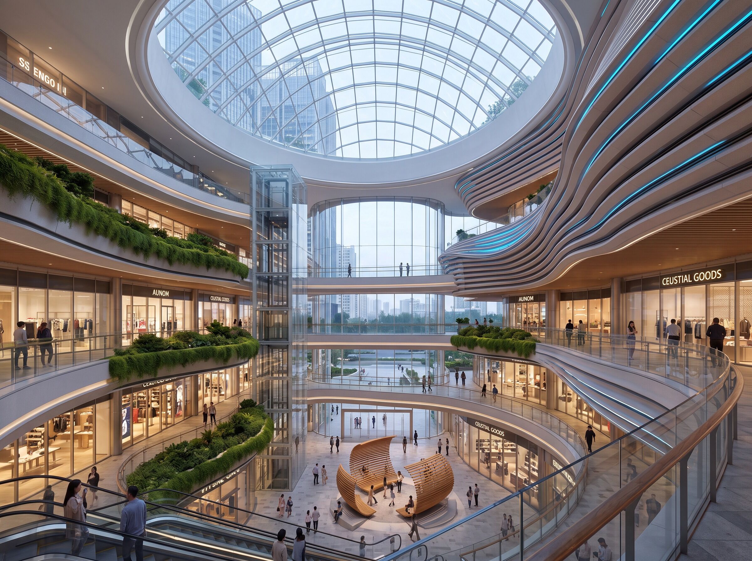Interior Atrium View