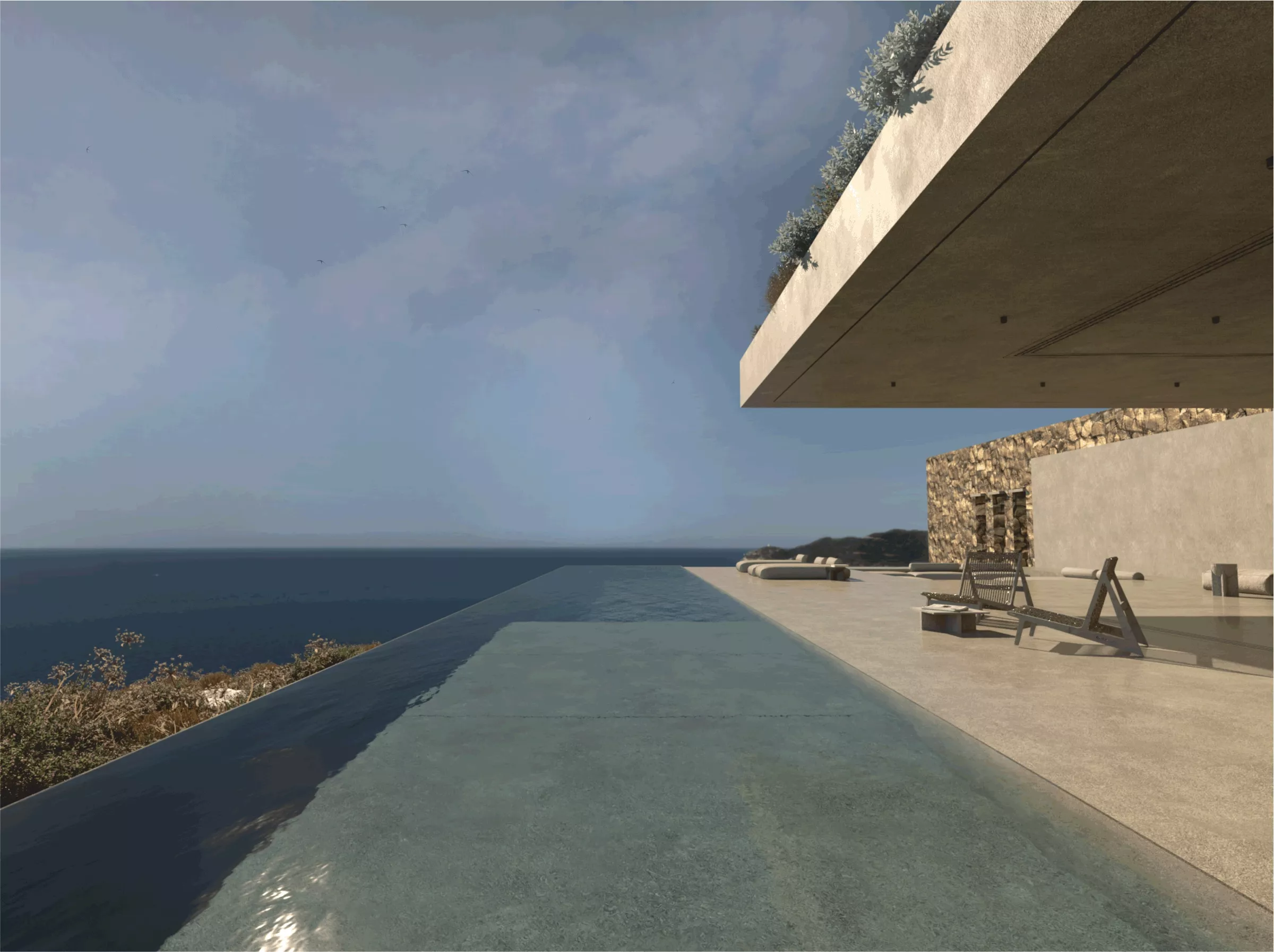 Pool & Horizon