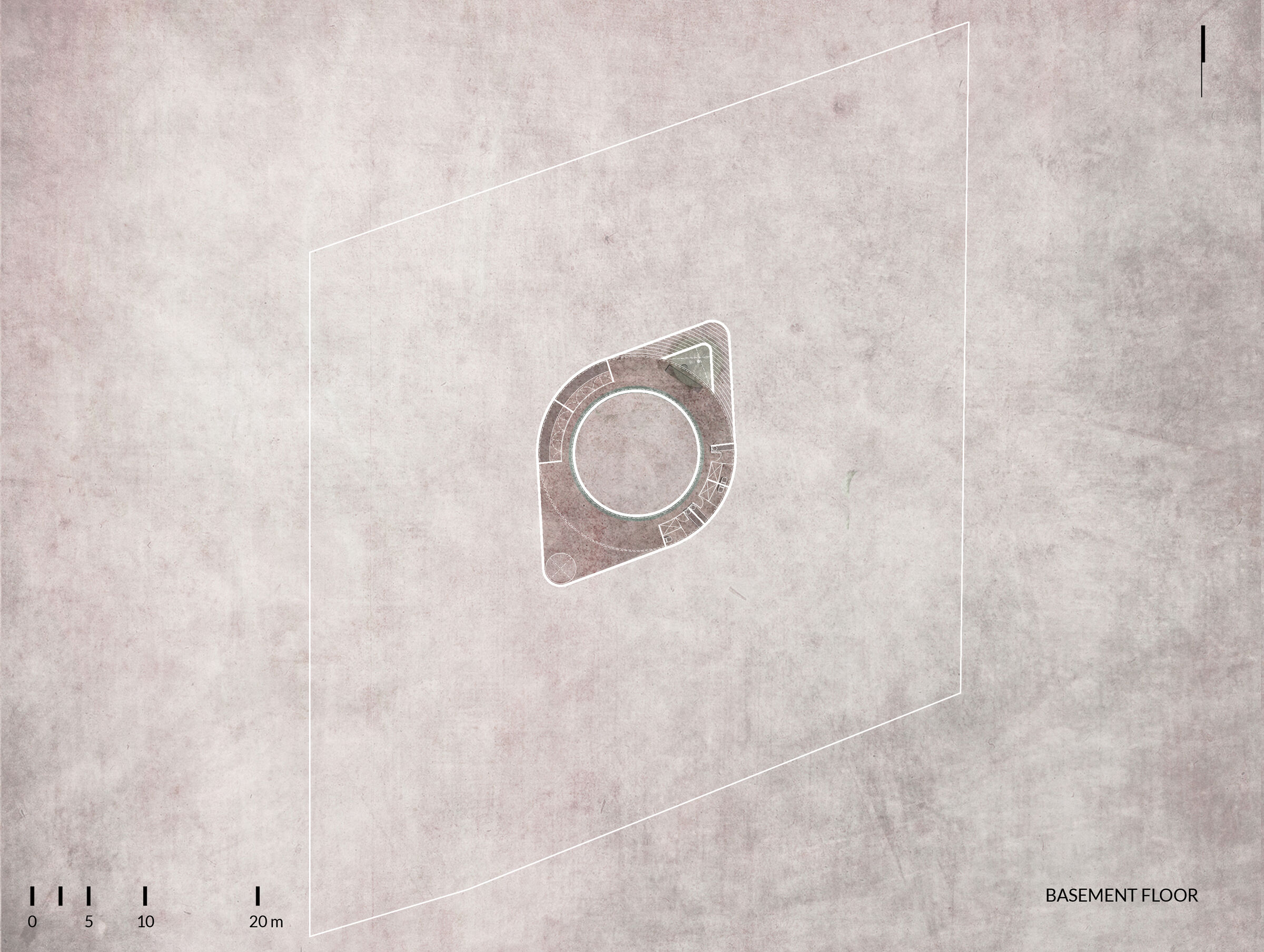 Illustrated Basement Floor