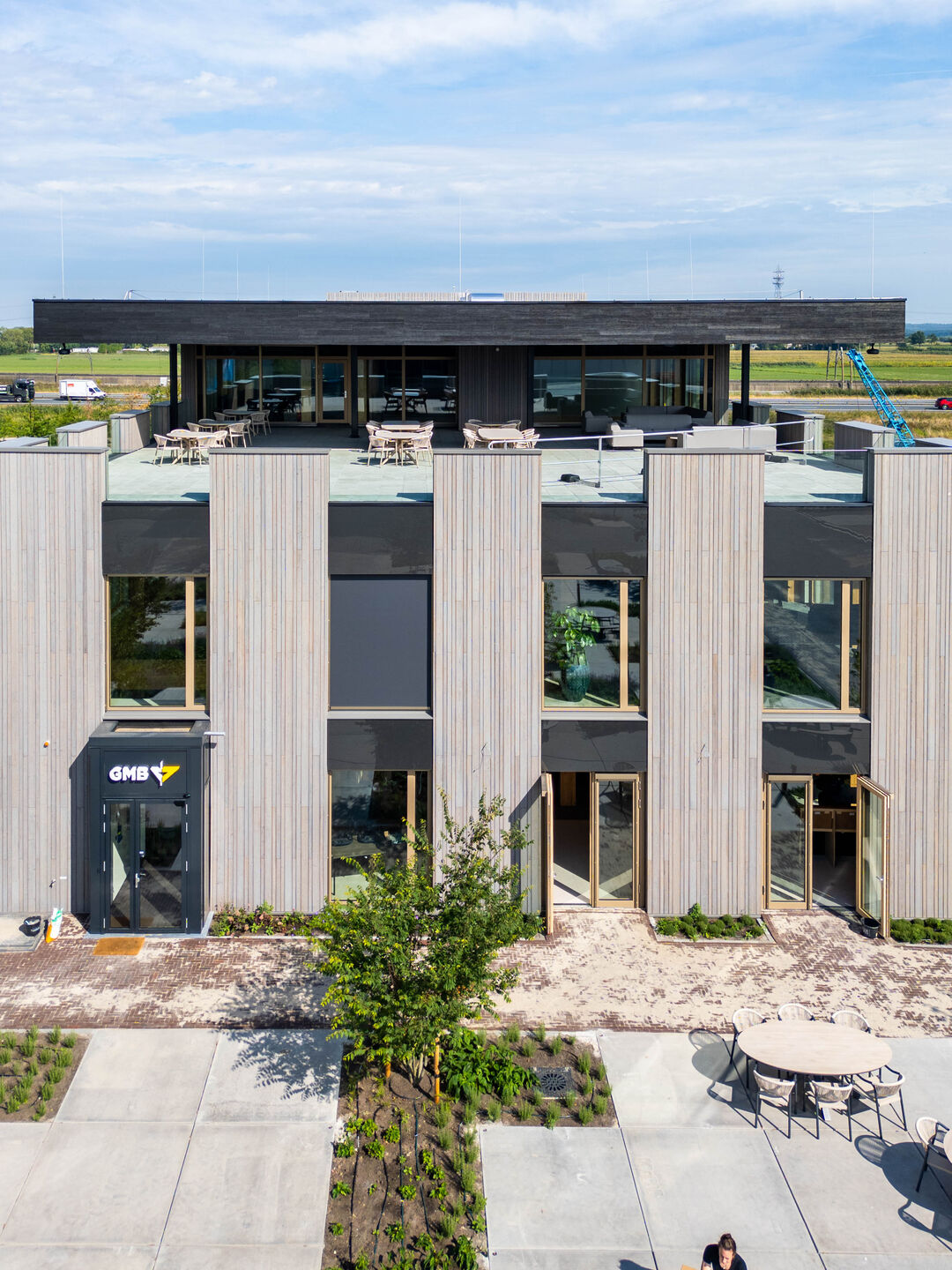 Circular office building GMB Dodewaard