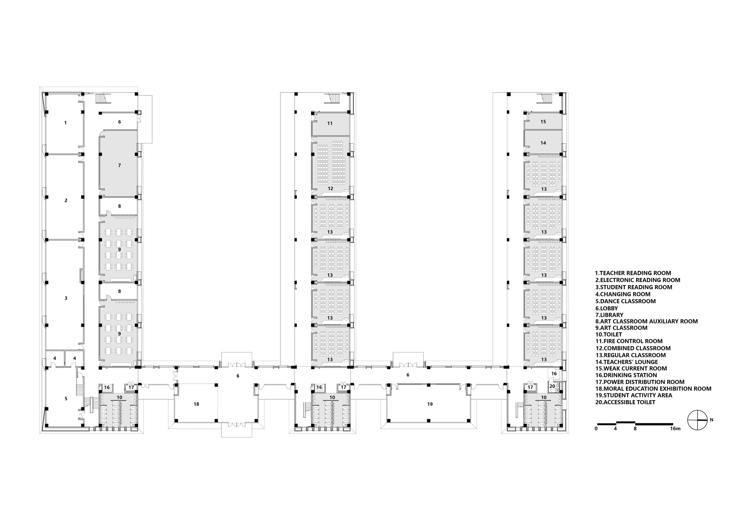 classroom building level 1