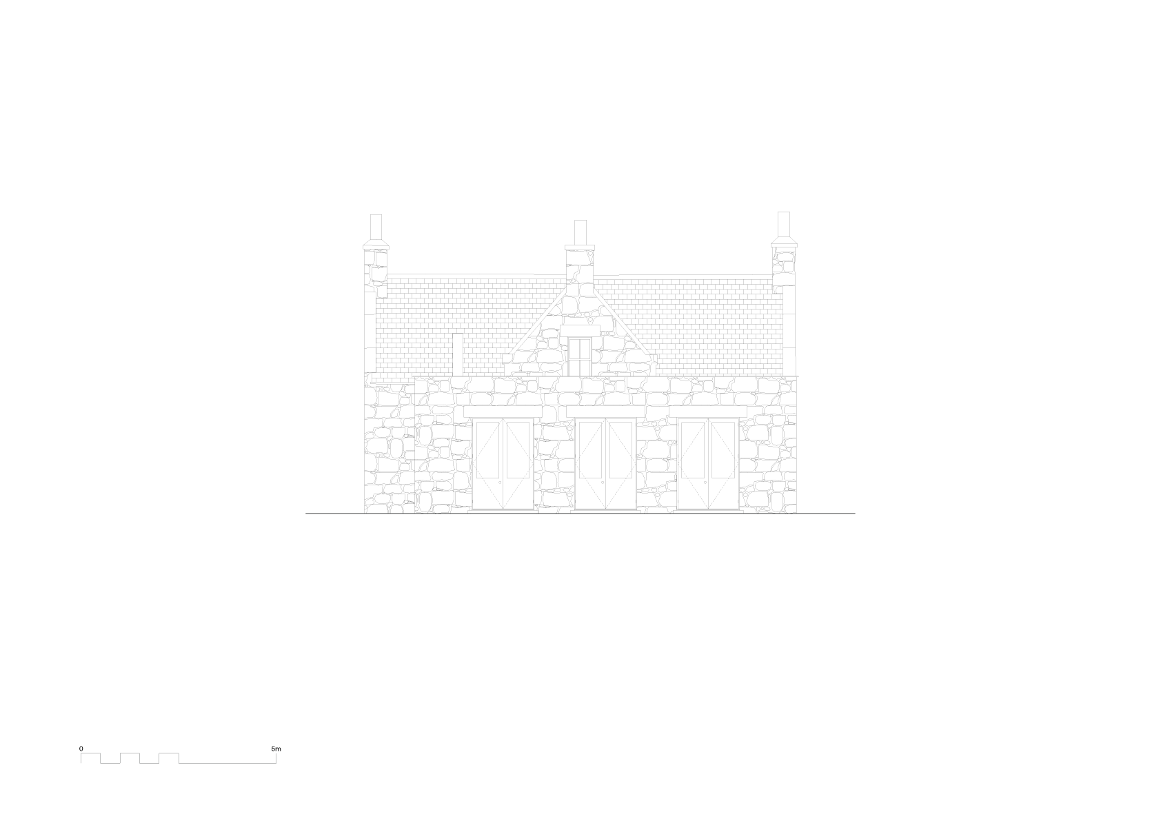 Proposed elevation north