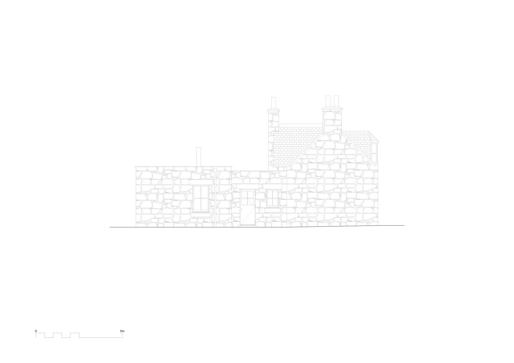 Proposed elevation west