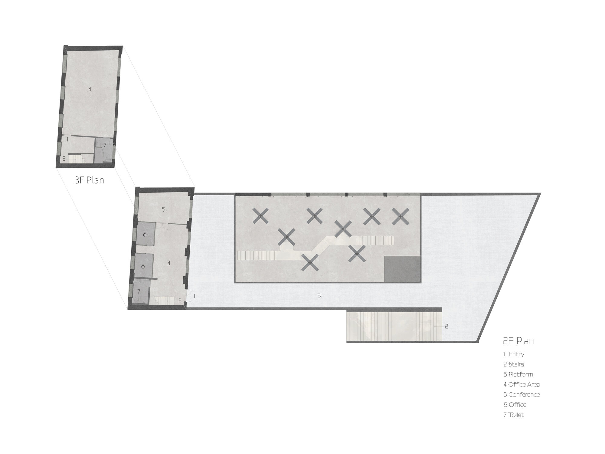 2F & 3F Plan