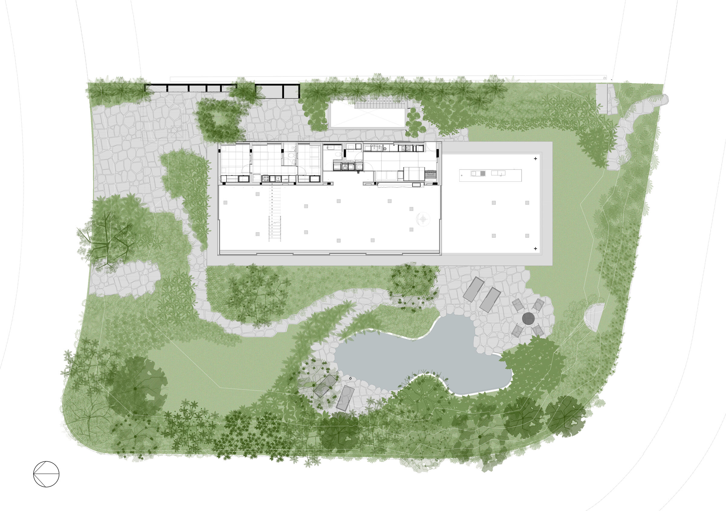 Biribinhas House Landscaping | Rodrigo Oliveira Paisagismo