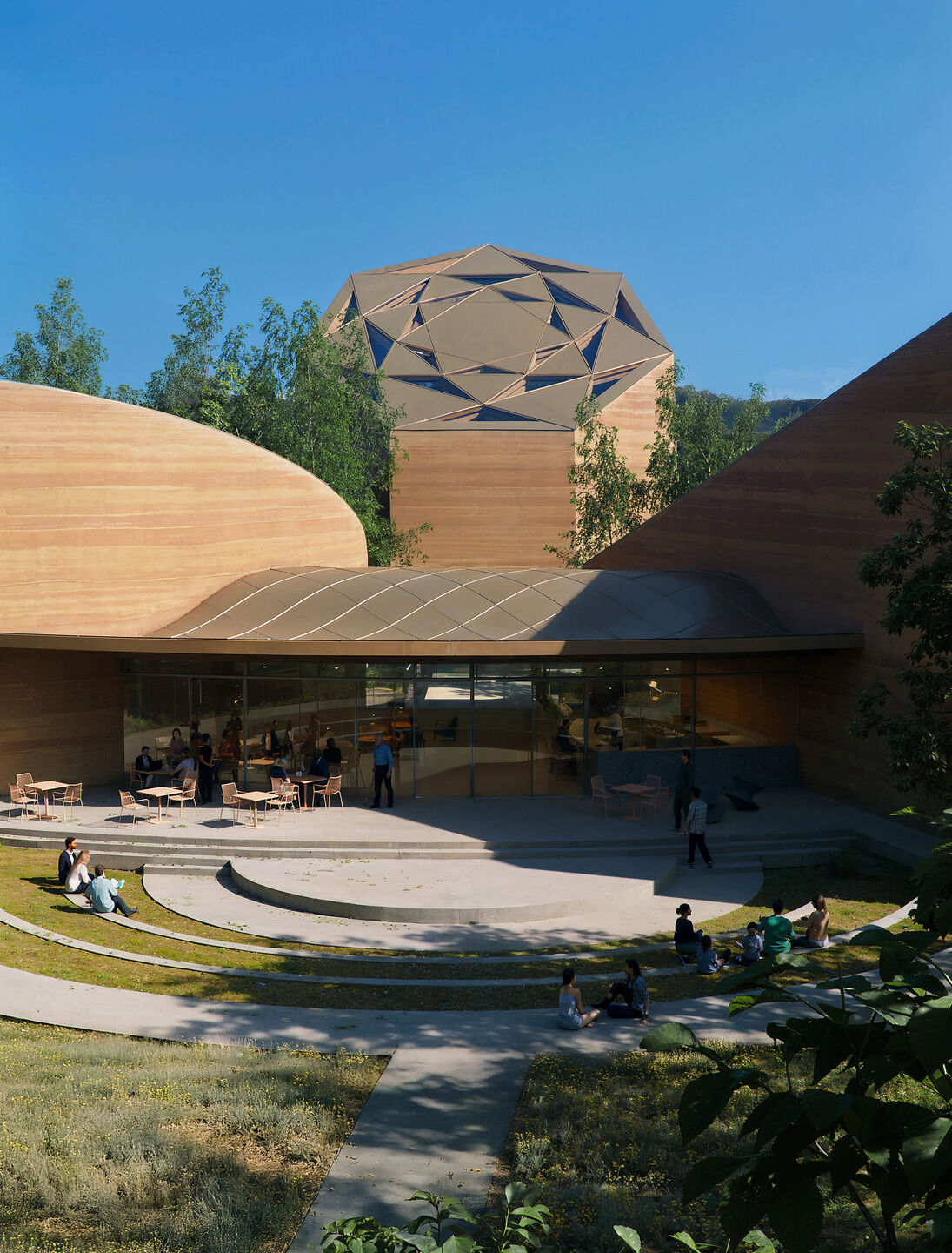Outdoor gathering space